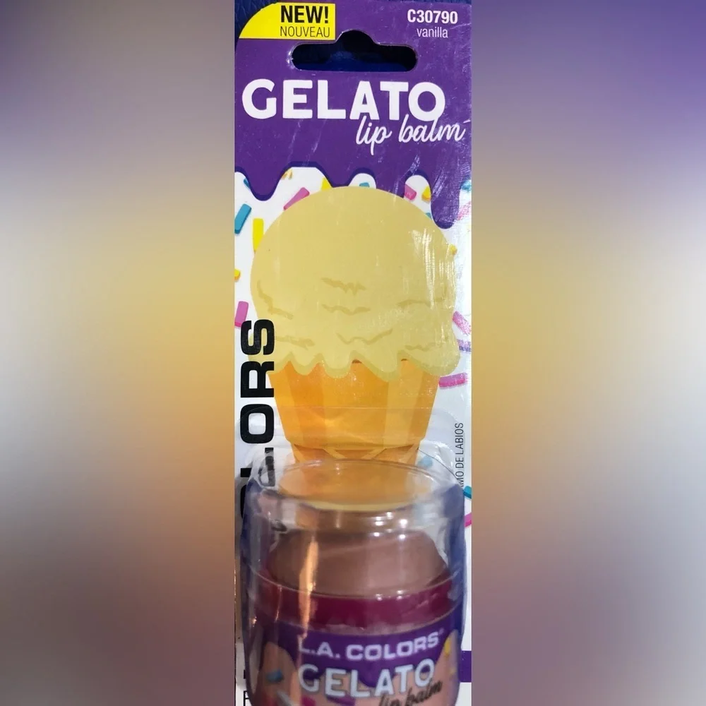 2pack gelato flavored lip gloss in chocolate strawberry mint orange &‎ vanilla